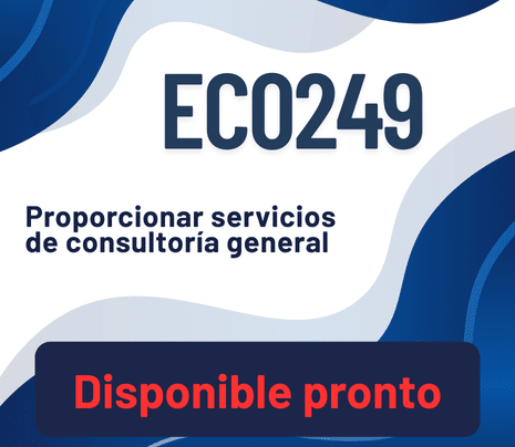 EC0249 - Proporcionar servicios de consultoría general